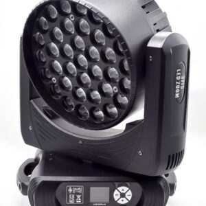 37x15w ZOOM Wash - Световой прибор полного вращения